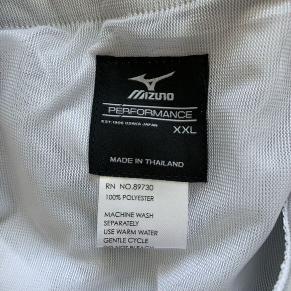 Mizuno Men's Performance Gray Baseball Pants - Hemmed Bottom‎ Adult XXL 38x36 - Picture 7 of 11